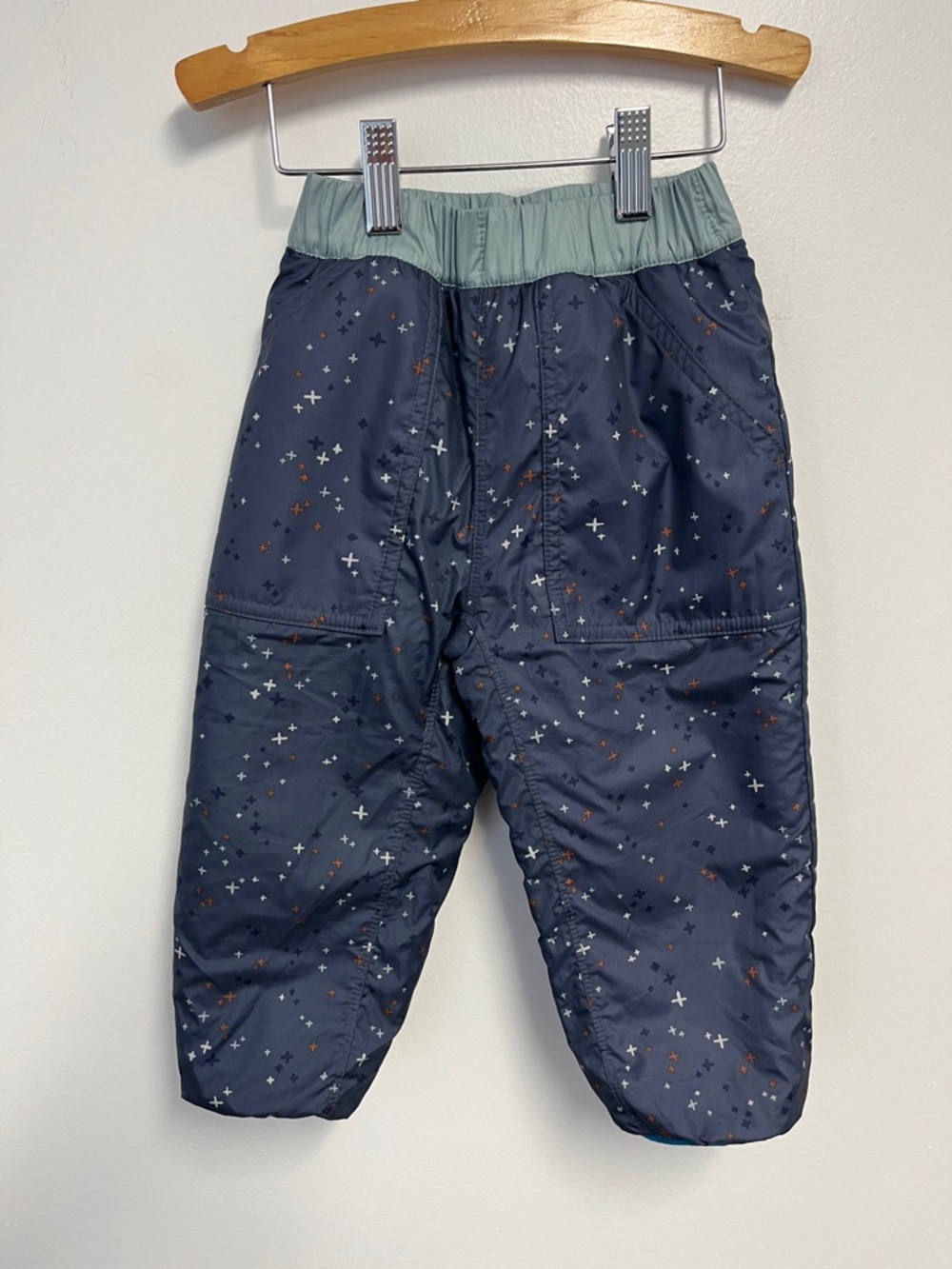 Patagonia reversible tribbles pants size 2T